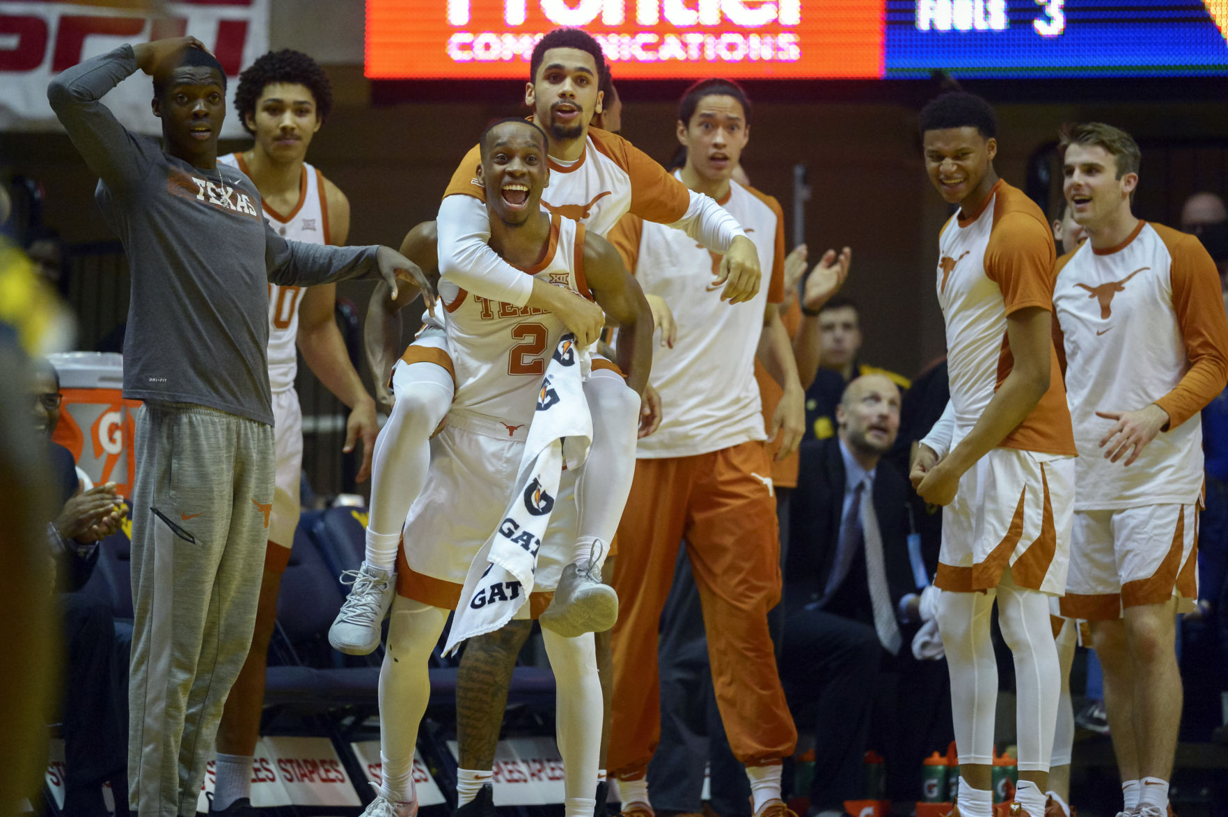 Texas West Virginia Basketball